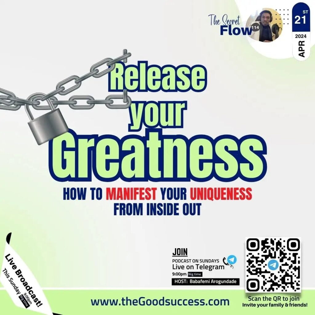 Release your Greatness